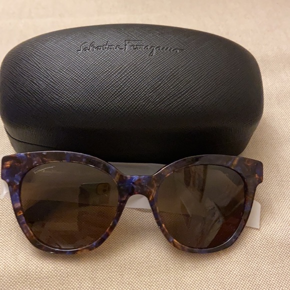 Salvatore Ferragamo 54 mm Violet  Sunglasses main image 2